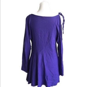 NWT Free People Size XS Cold Shoulder Asymetrical